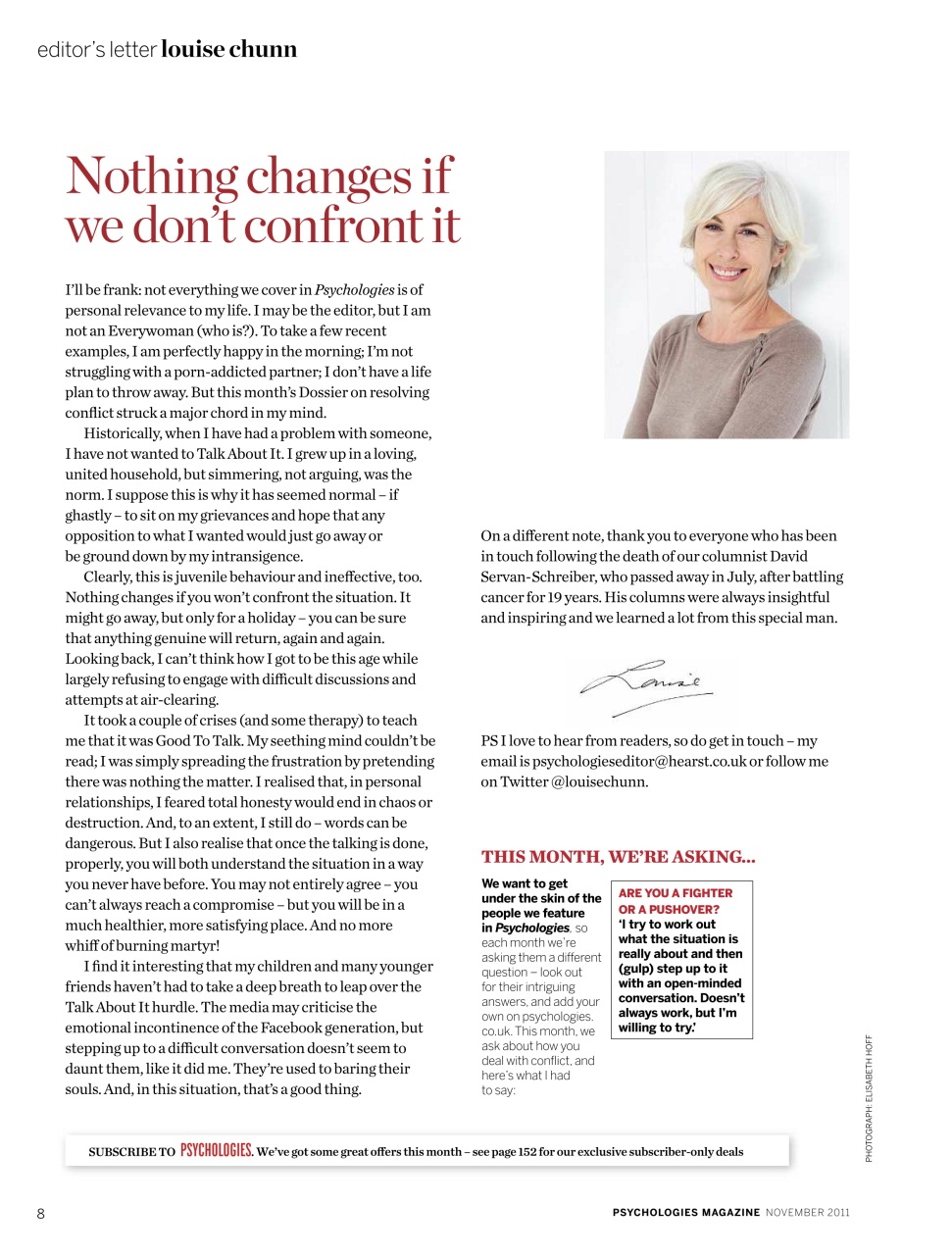 Psychologies Preview Pages