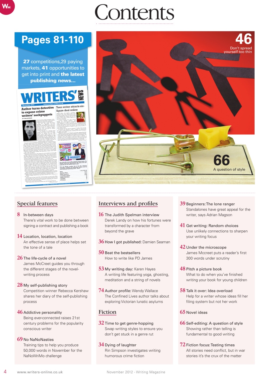 Writing Magazine Preview Pages