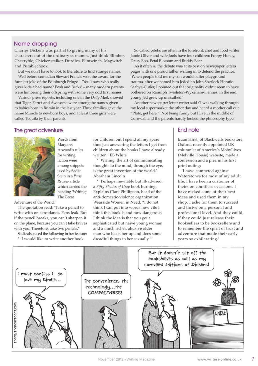 Writing Magazine Preview Pages