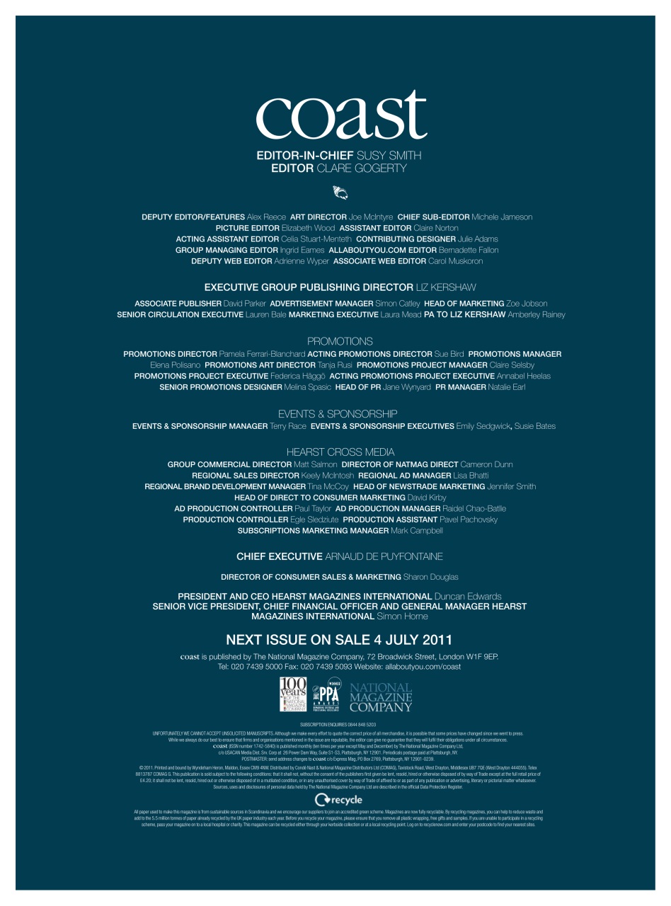 Coast Preview Pages