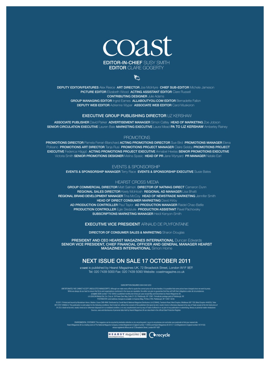 Coast Preview Pages