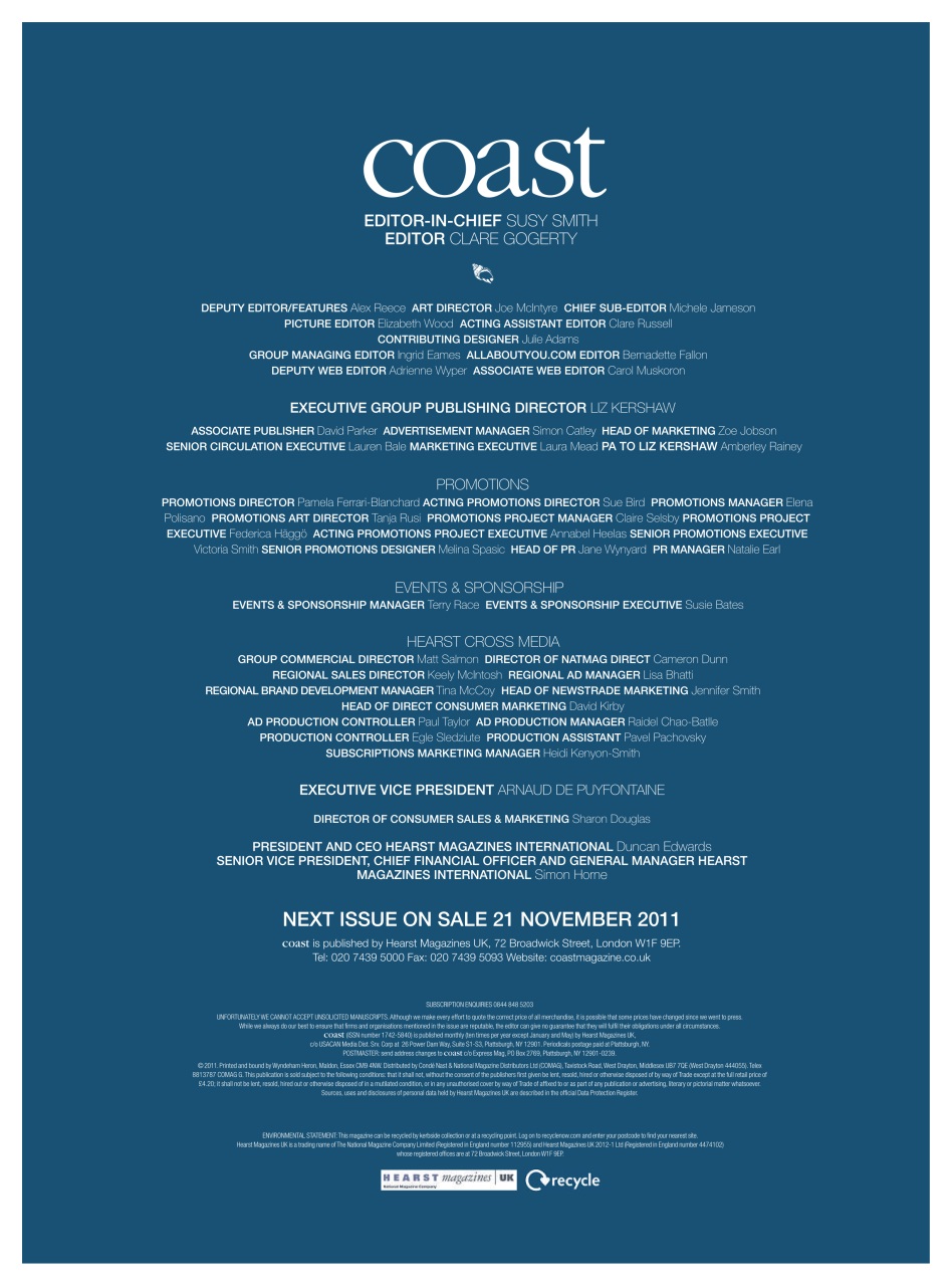 Coast Preview Pages