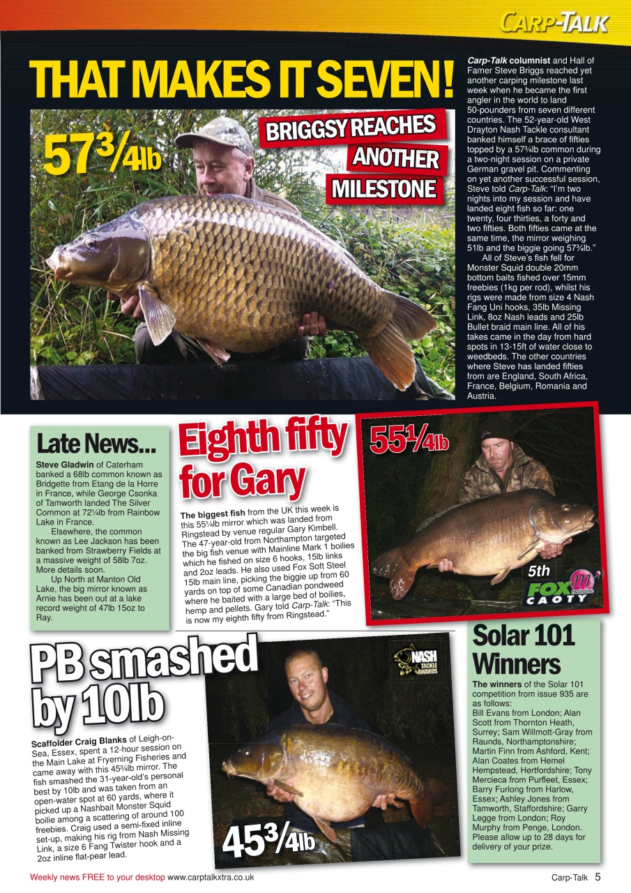 Carp-Talk Preview Pages