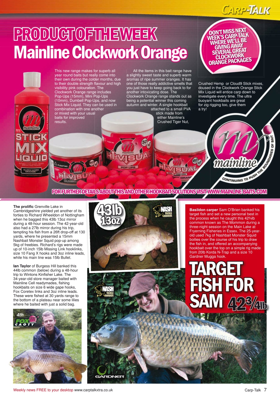 Carp-Talk Preview Pages