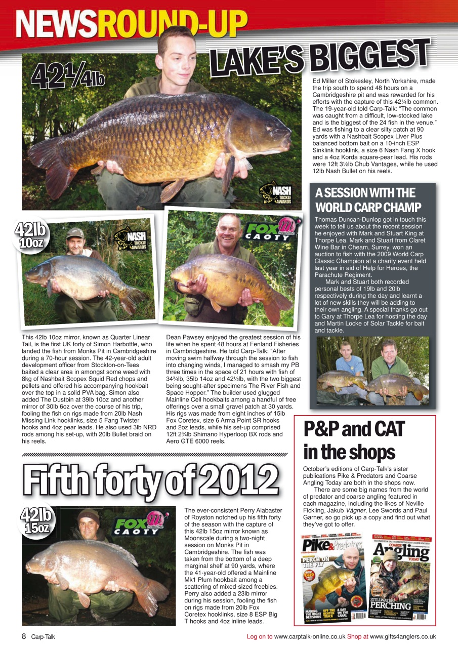 Carp-Talk Preview Pages