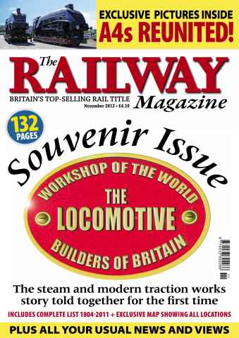Railway Magazine issue November 2012