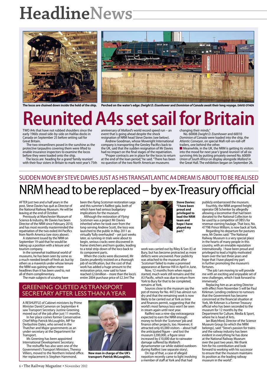 Railway Magazine Preview Pages