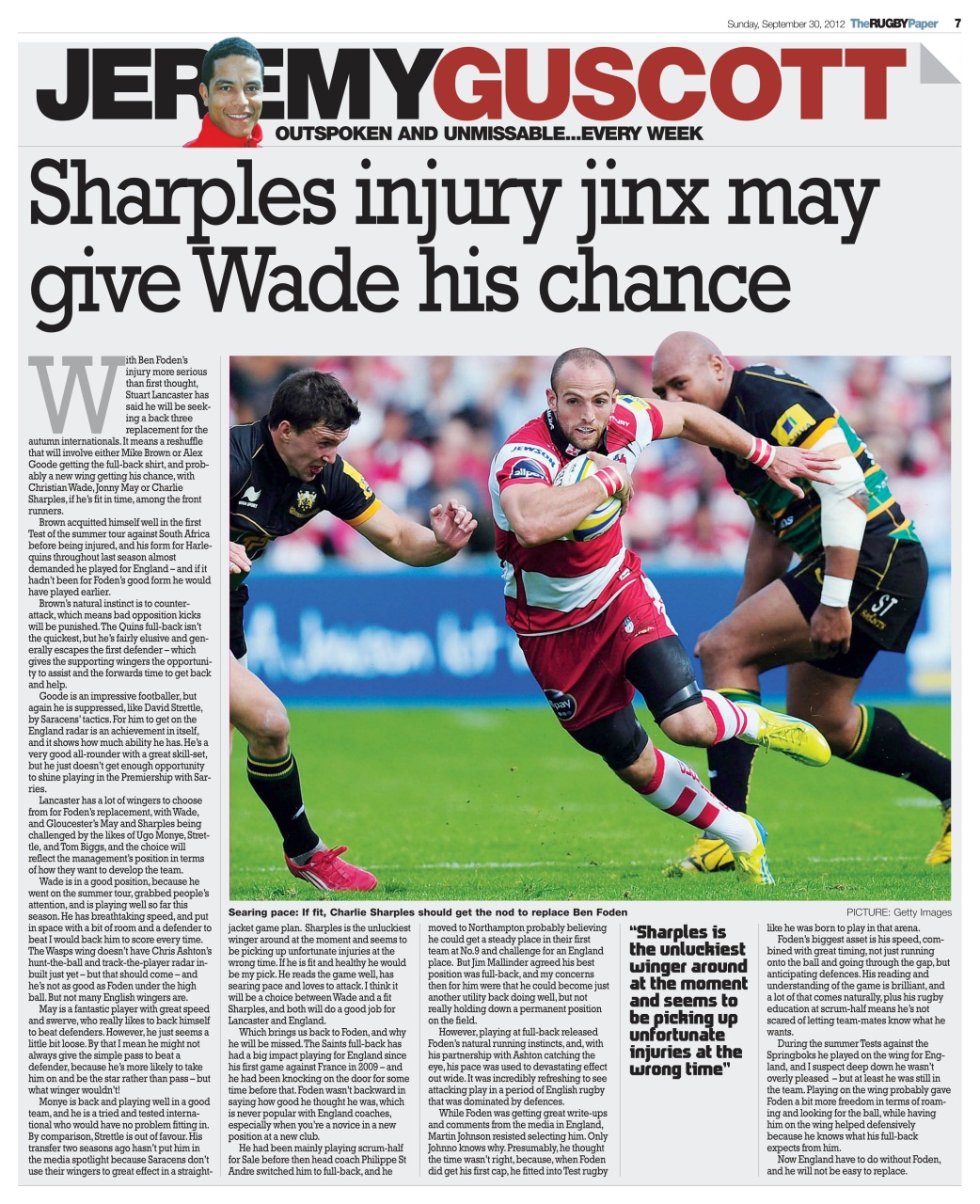 The Rugby Paper Preview Pages
