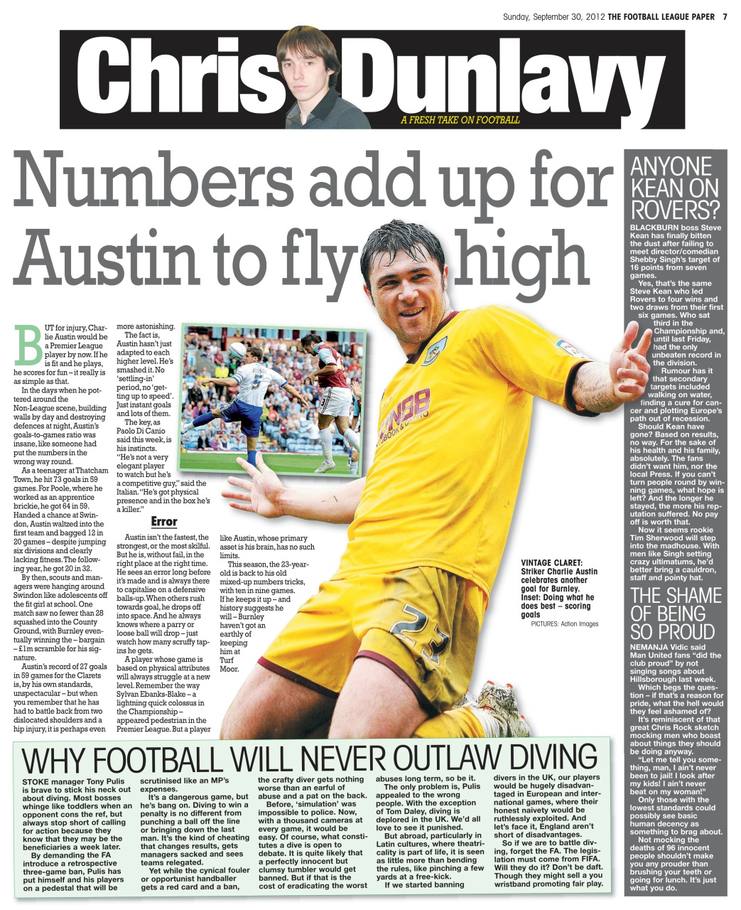 The Football League Paper Preview Pages