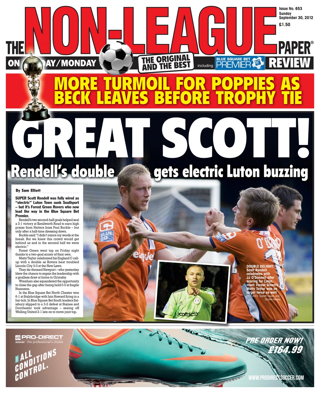 The Non-League Football Paper Preview Pages