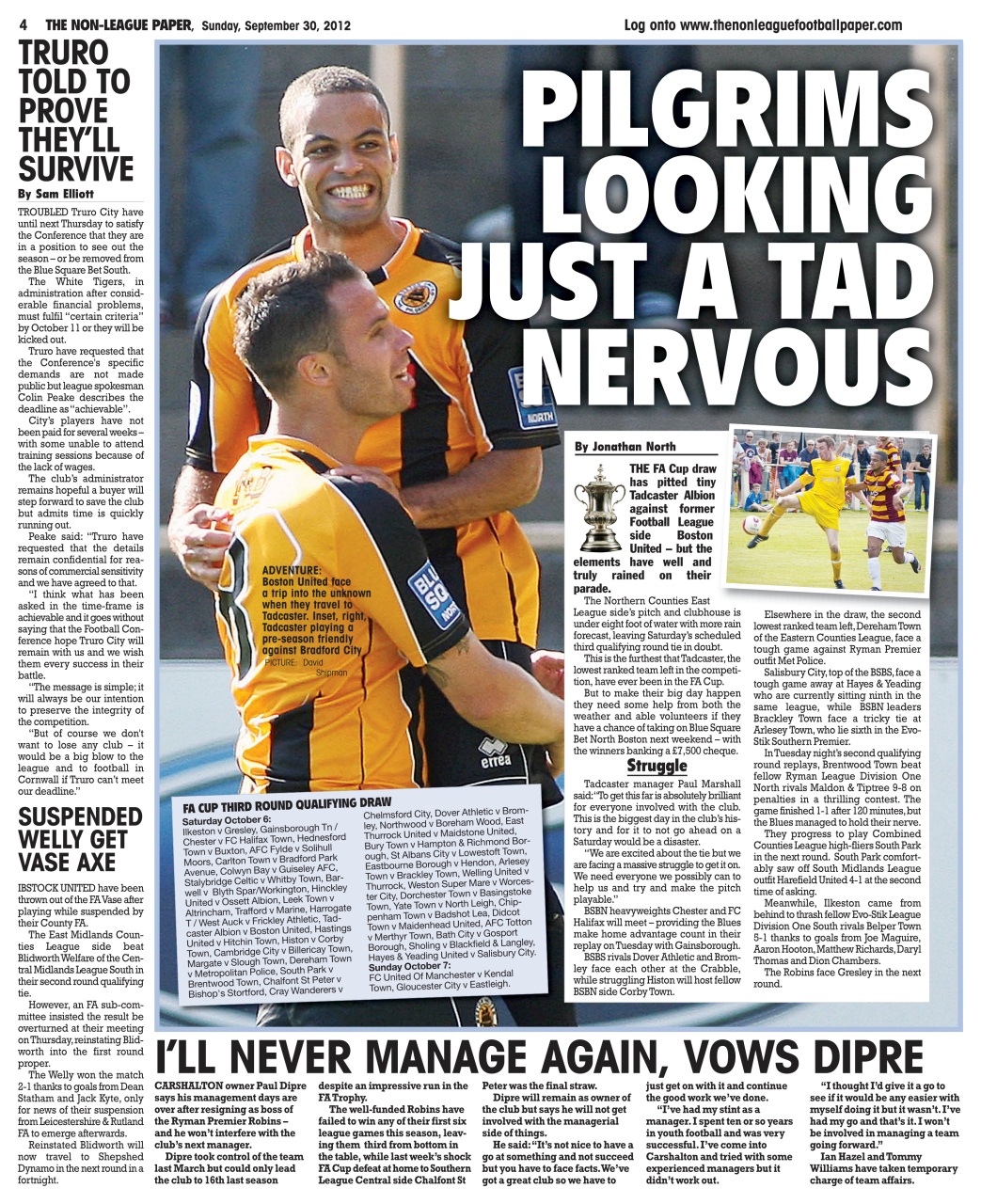 The Non-League Football Paper Preview Pages