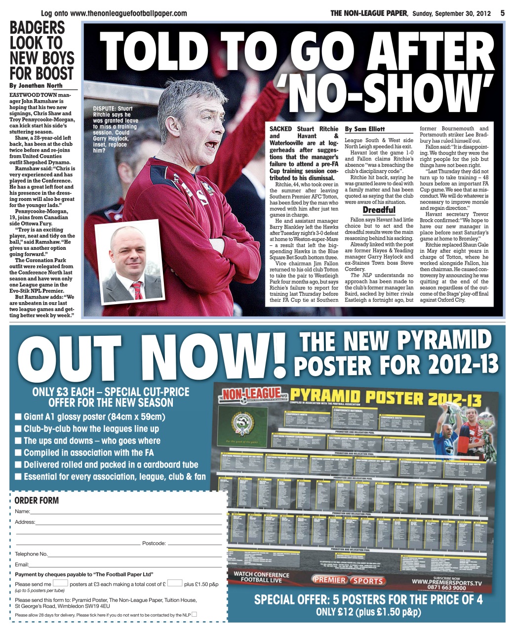The Non-League Football Paper Preview Pages