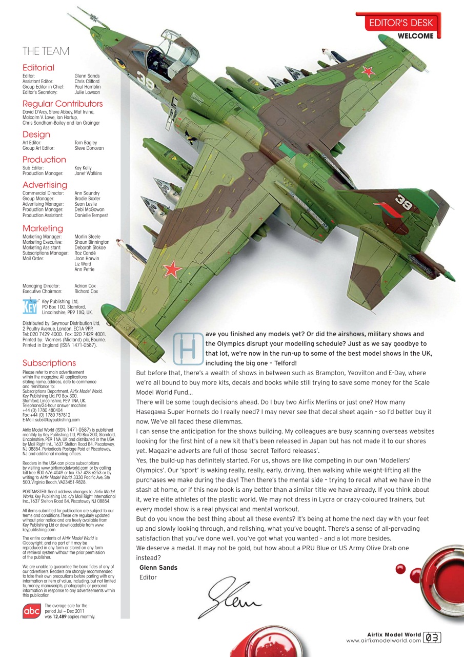 Airfix Model World Preview Pages