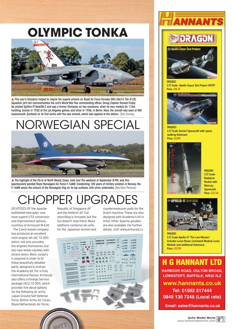 Airfix Model World Preview Pages