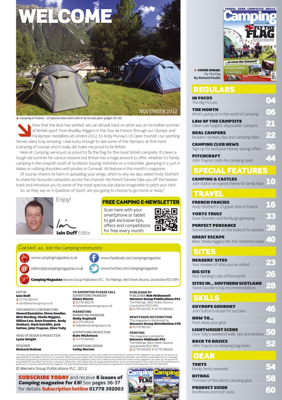 Camping Preview Pages