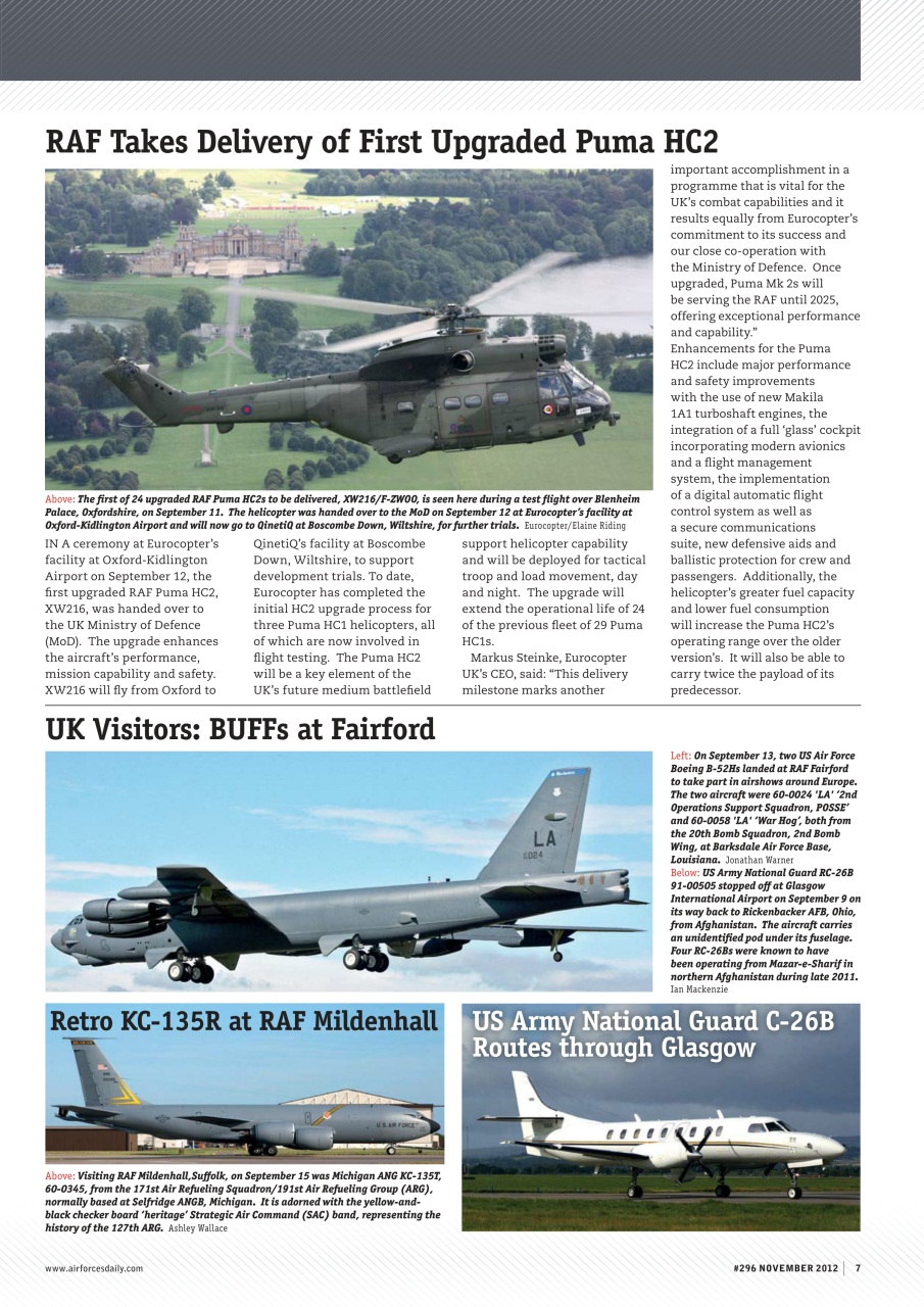 AirForces Monthly Preview Pages