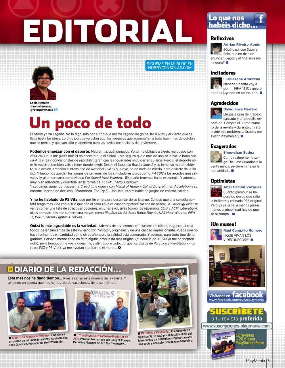 Playmania Preview Pages