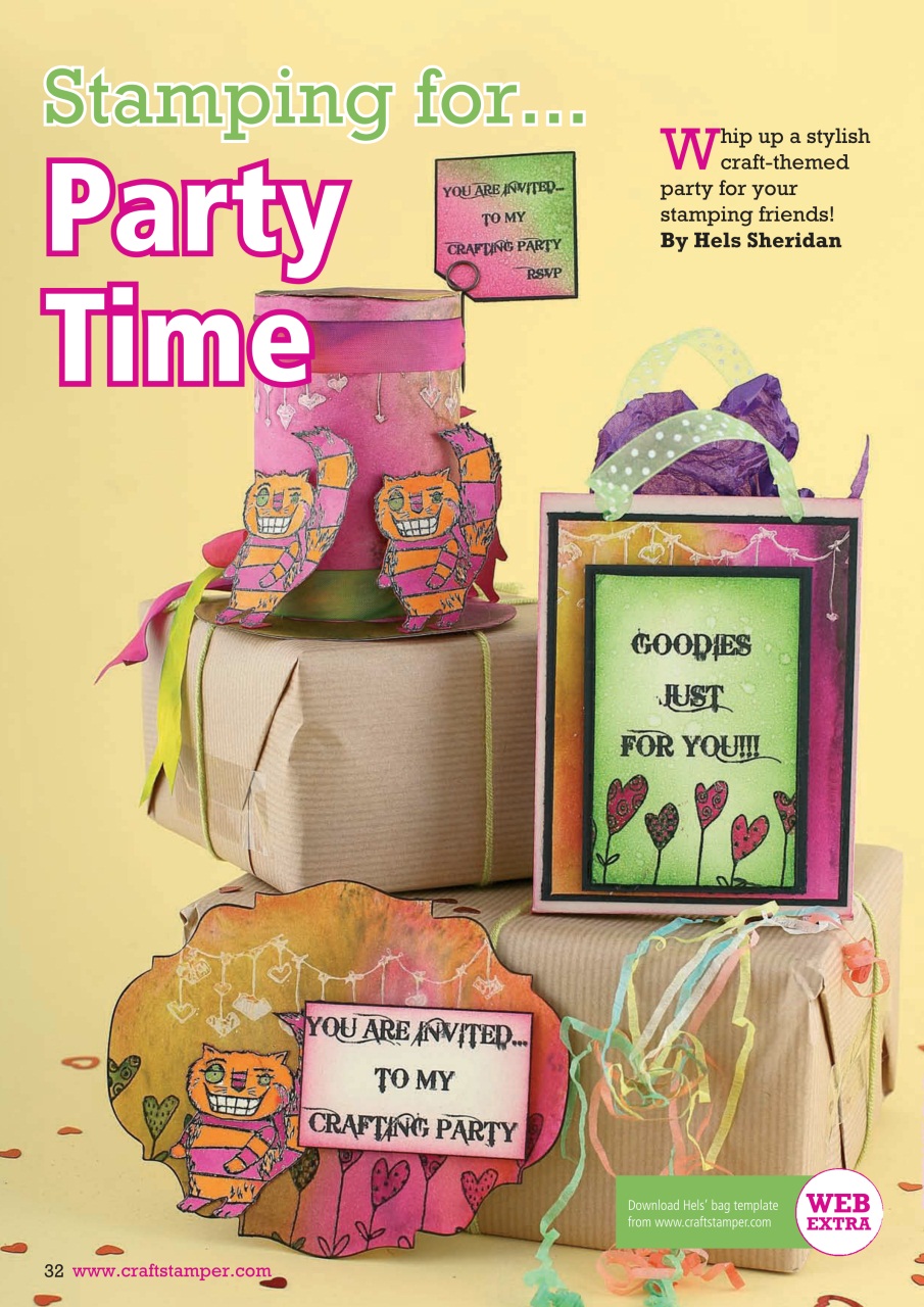 Craft Stamper Preview Pages