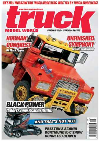 Model Car Truck Motorcycles World issue November 2012