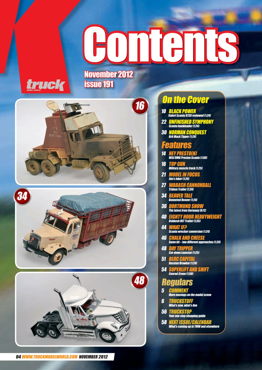 Model Car Truck Motorcycles World Preview Pages