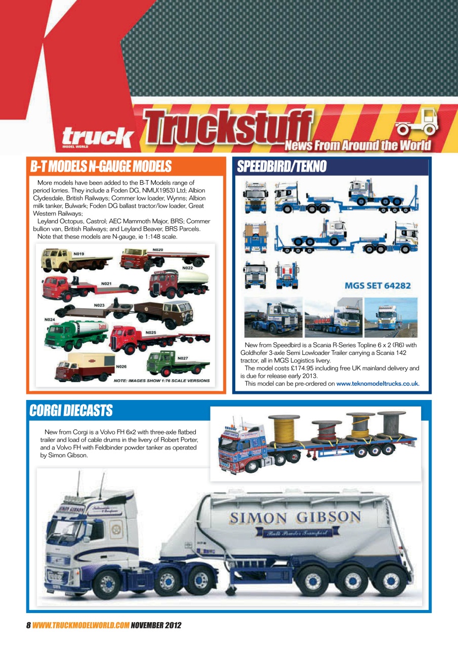 Model Car Truck Motorcycles World Preview Pages