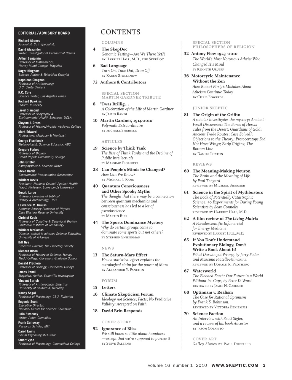 Skeptic Preview Pages