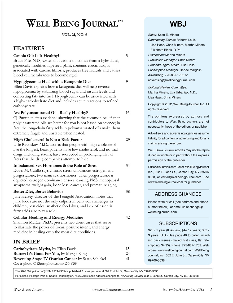 Well Being Journal Preview Pages