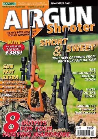 Airgun Shooter issue November 2012