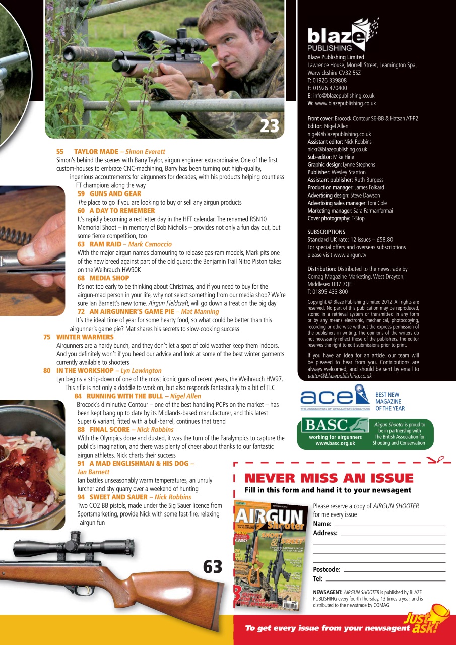 Airgun Shooter Preview Pages