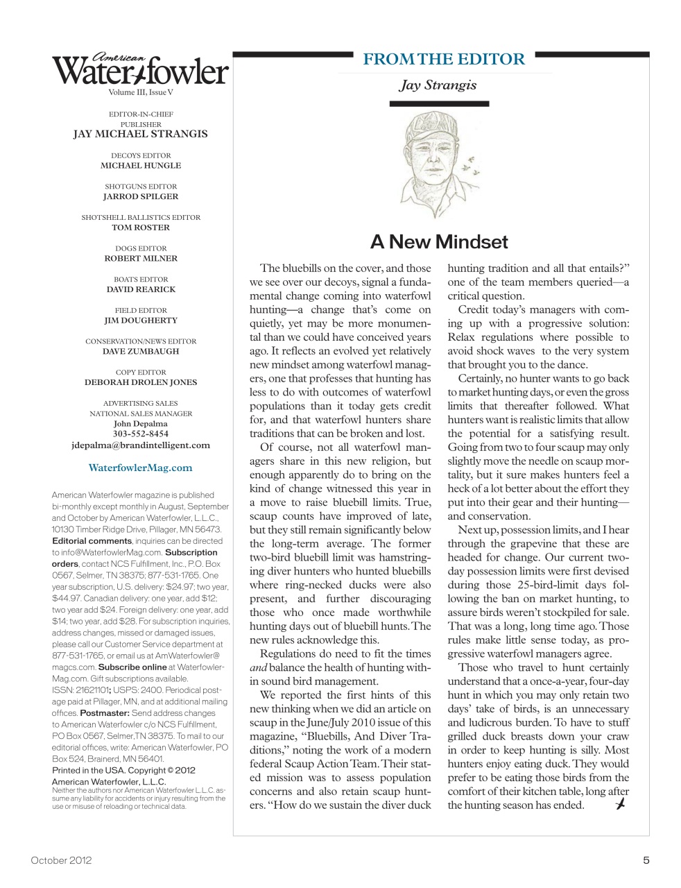 American Waterfowler Preview Pages