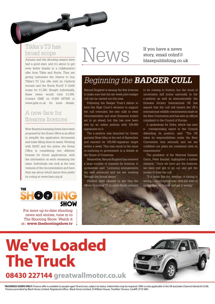 Sporting Rifle Preview Pages