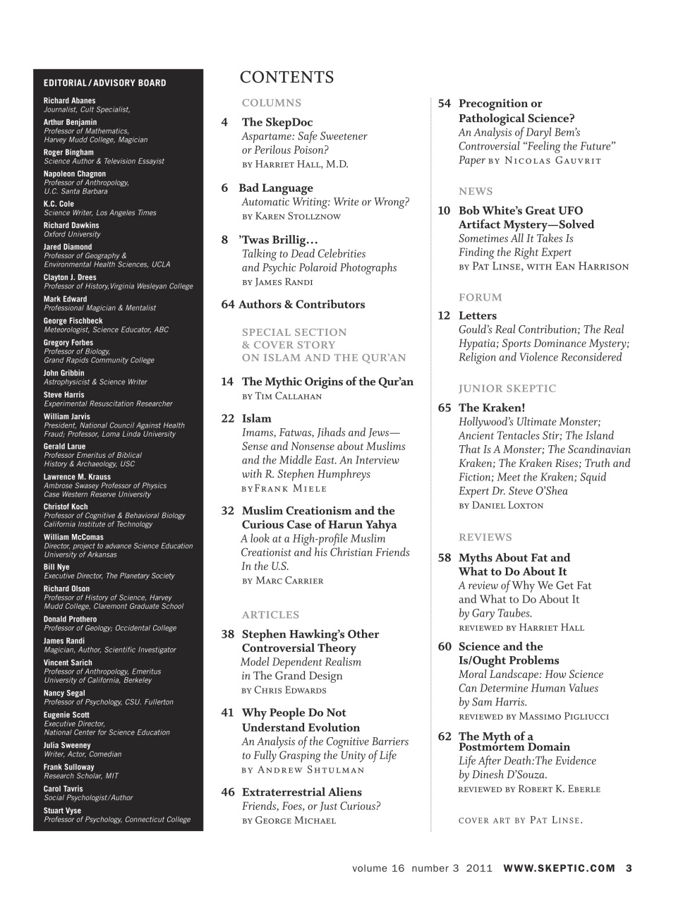 Skeptic Preview Pages