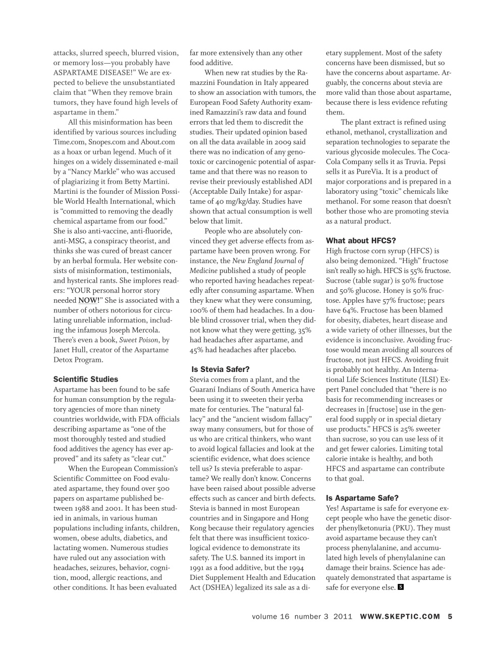 Skeptic Preview Pages