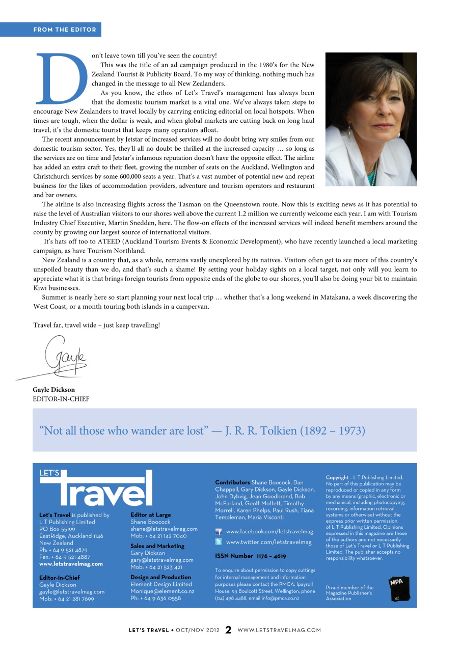 Let’s Travel Preview Pages