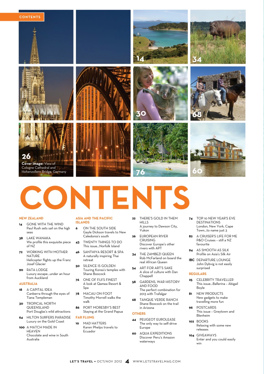 Let’s Travel Preview Pages