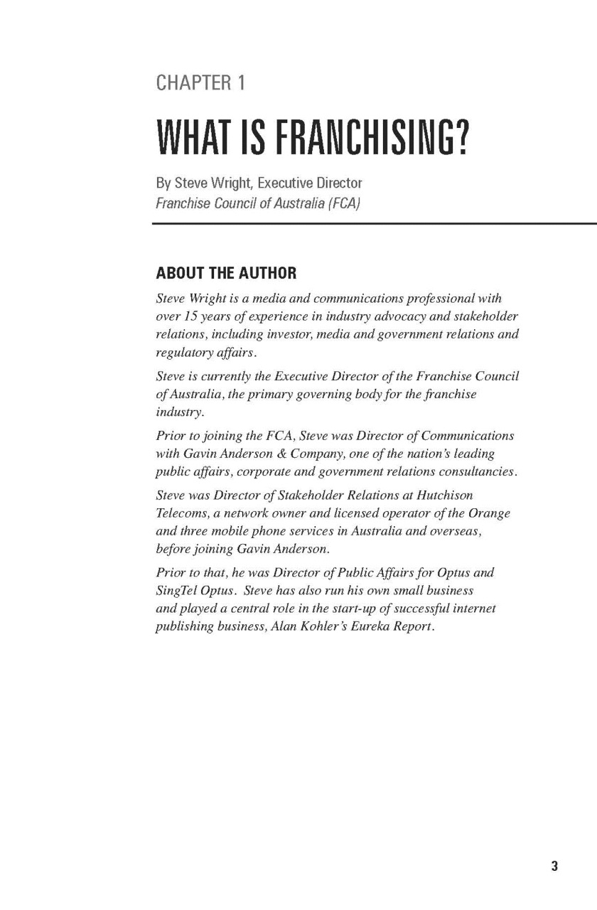 Business Franchise Guide Preview Pages