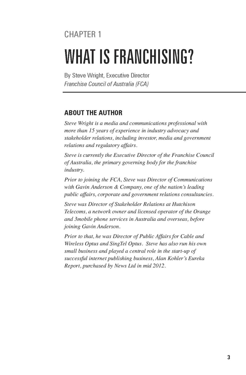 Business Franchise Guide Preview Pages