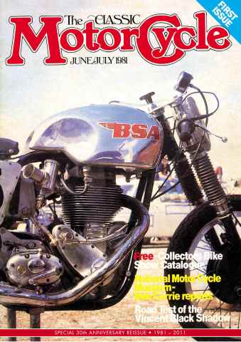 The Classic MotorCycle issue June-July 1981