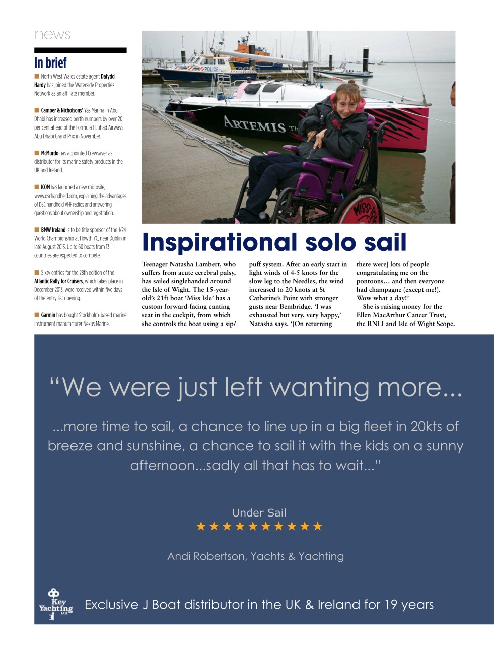 Yachts & Yachting Preview Pages