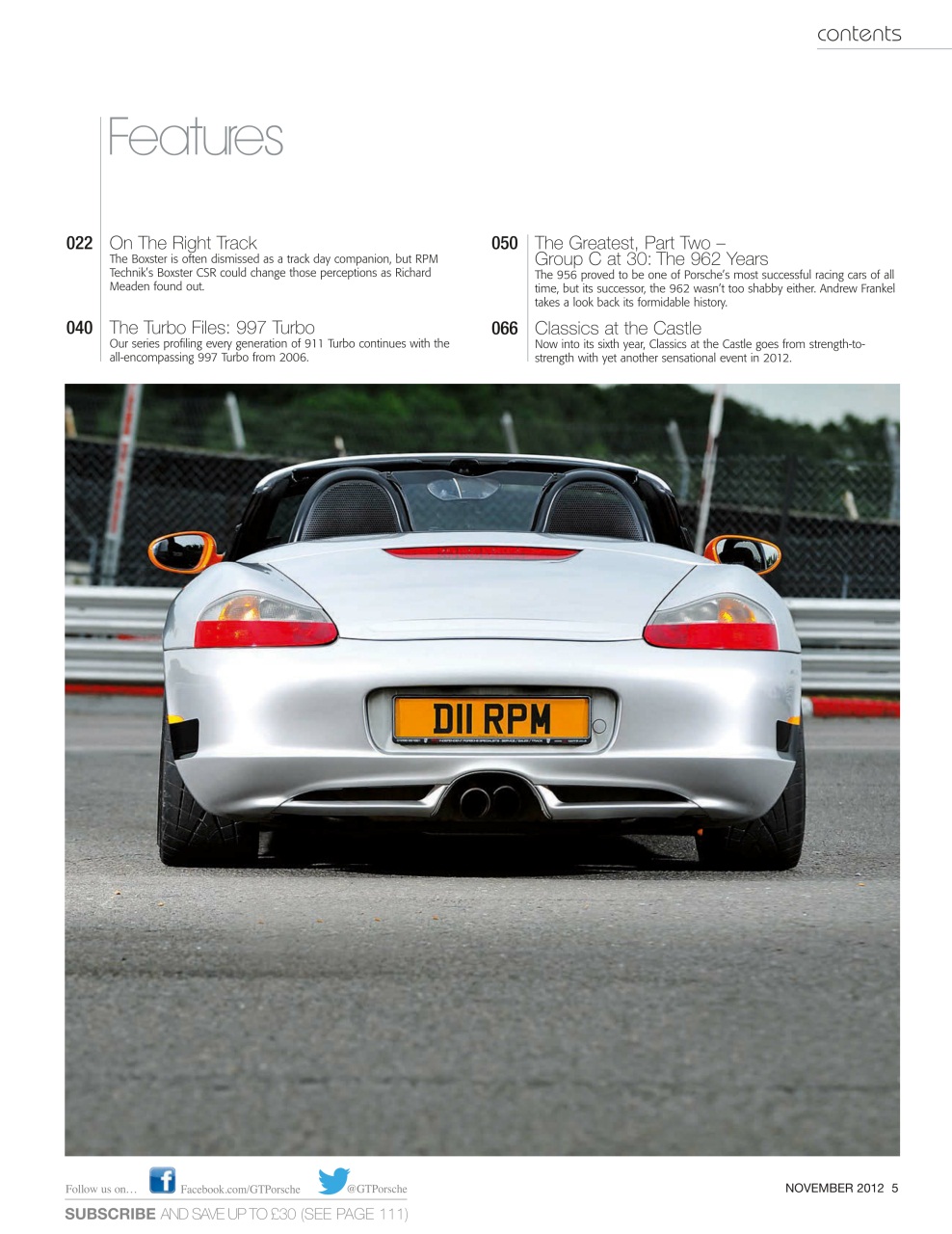 GT Porsche Preview Pages
