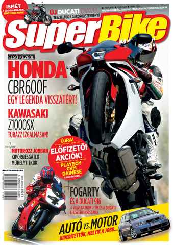 SuperBike Hungary issue April 2011