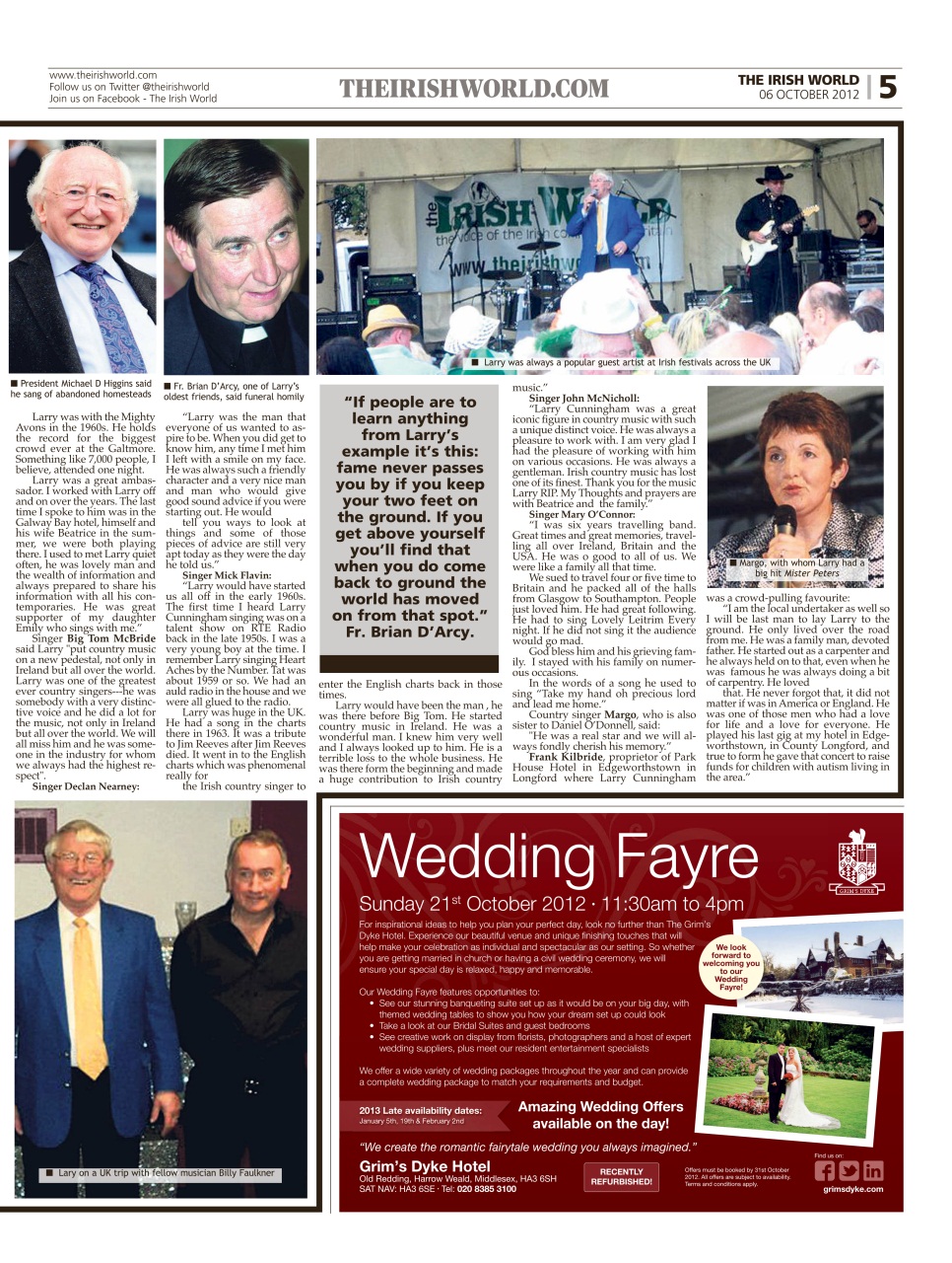 Irish World Preview Pages