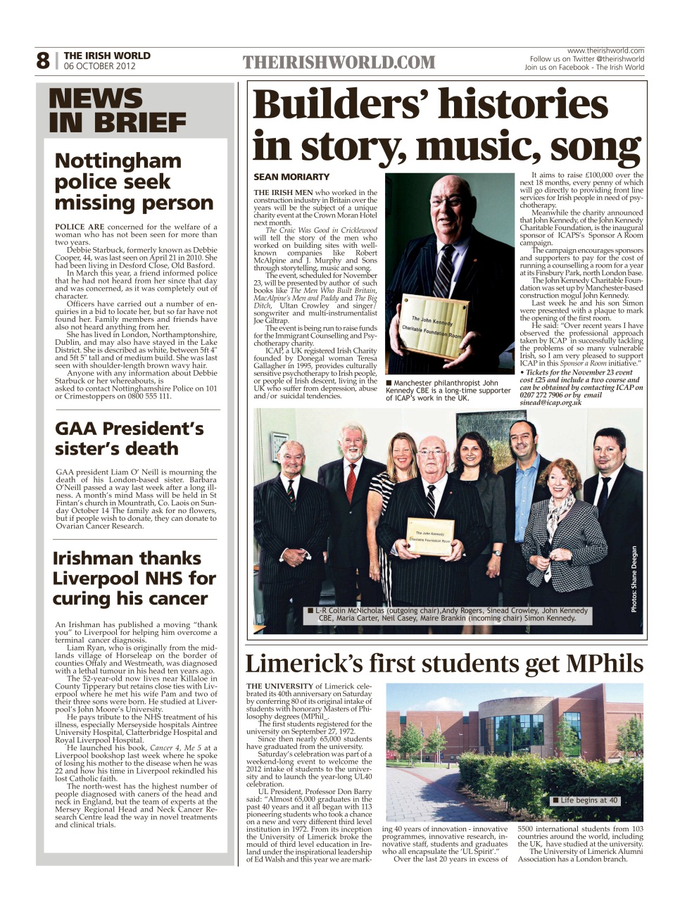 Irish World Preview Pages