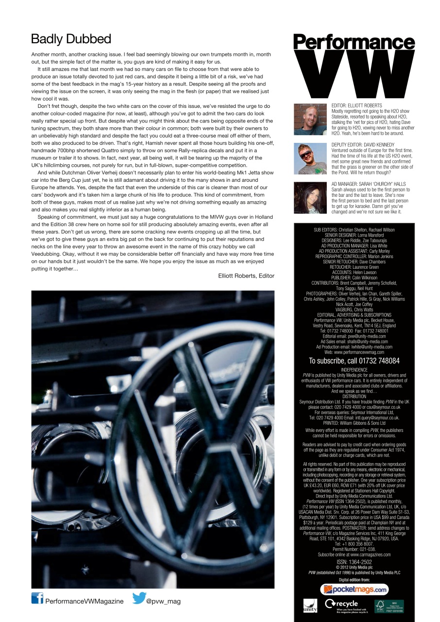 Performance VW Preview Pages