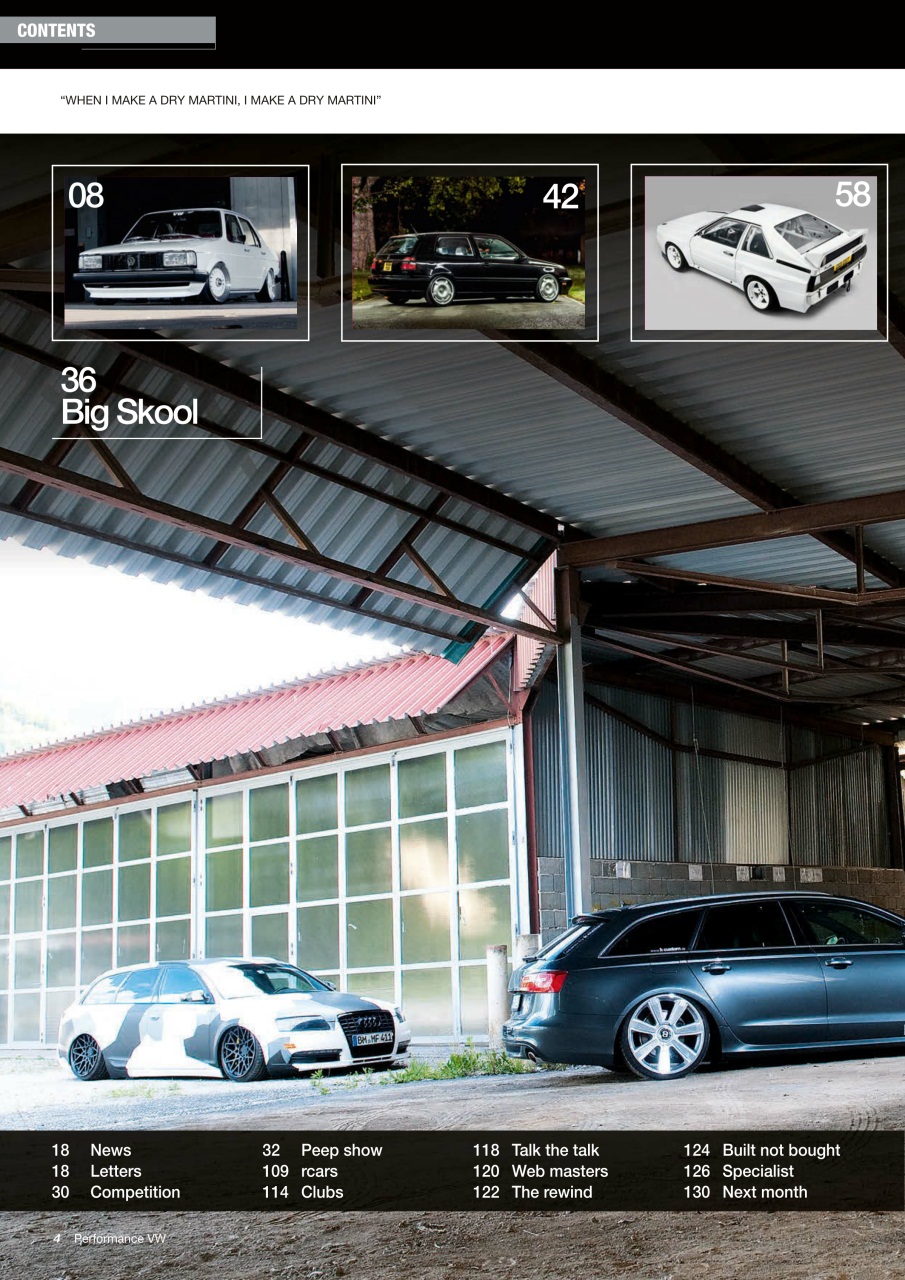 Performance VW Preview Pages