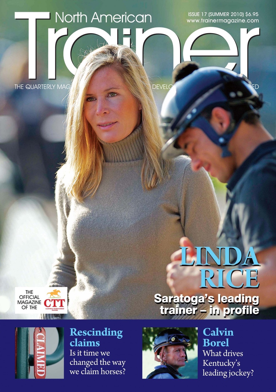 North American Trainer Magazine - horse racing Preview Pages