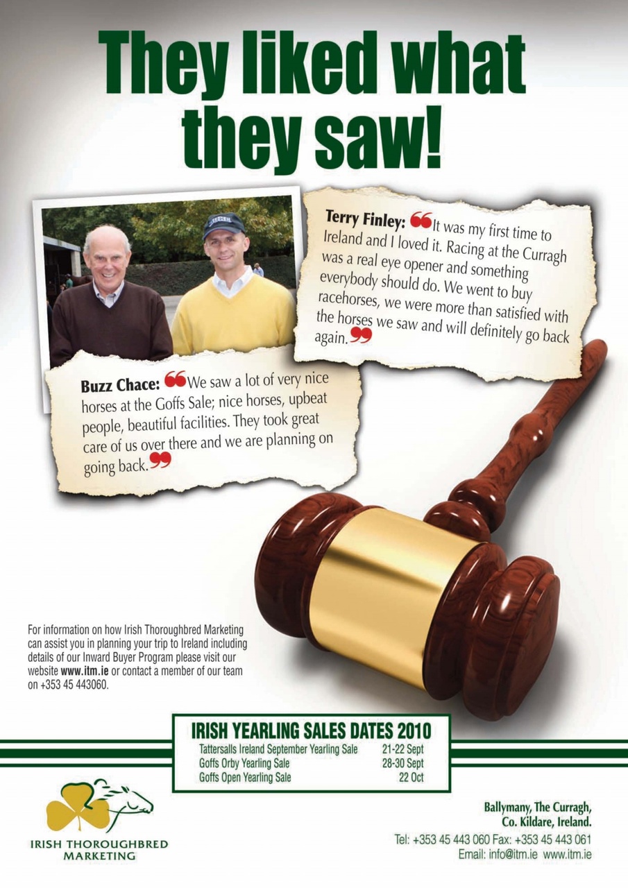 North American Trainer Magazine - horse racing Preview Pages