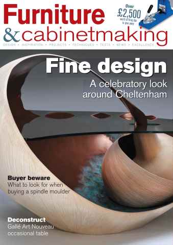 Furniture & Cabinetmaking issue November 2012