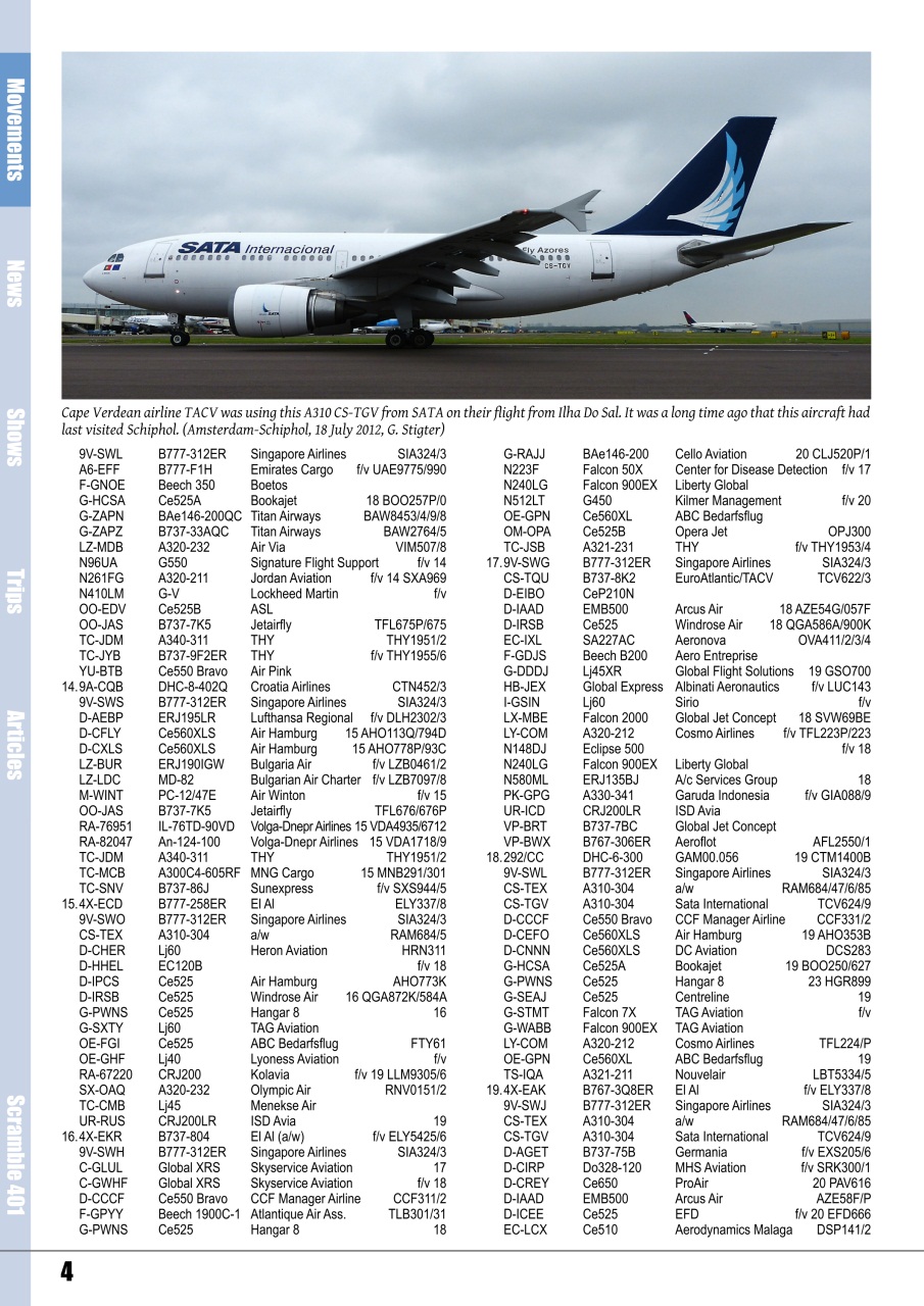 Scramble Magazine Preview Pages