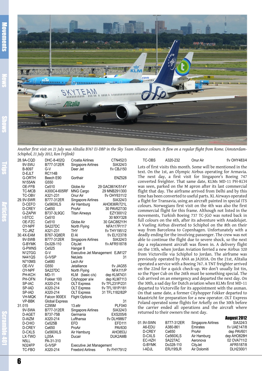 Scramble Magazine Preview Pages